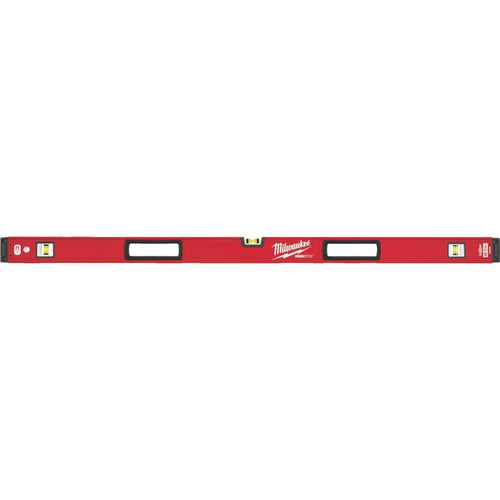 Milwaukee Redstick 48 In. Aluminum Magnetic Box Level