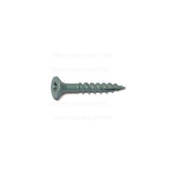 Midwest Fastener 09317 Green Coated Exterior Deck Screws ~ #9 x 2