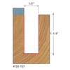 Freud Top Bearing Flush Trim Bit