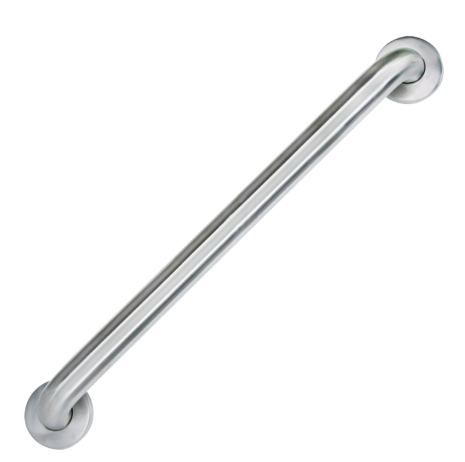 Boston Harbor SG01-01&0216 Grab Bar, 16 in L Bar, White, Wall Mounted Mounting