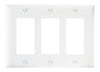 Legrand Pass & Seymour TradeMaster® 3-Gang Nylon Wall Plate, 3 Decorator Openings, White