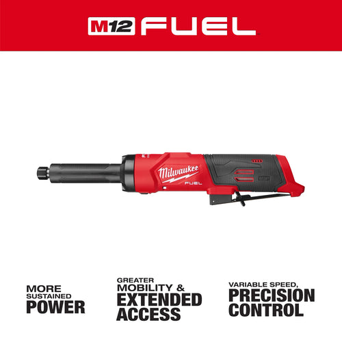Milwaukee M12 FUEL™ 1/4 Extended Die Grinder