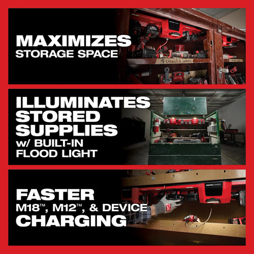 Milwaukee M18™ and M12™ Gangbox Rapid Charger