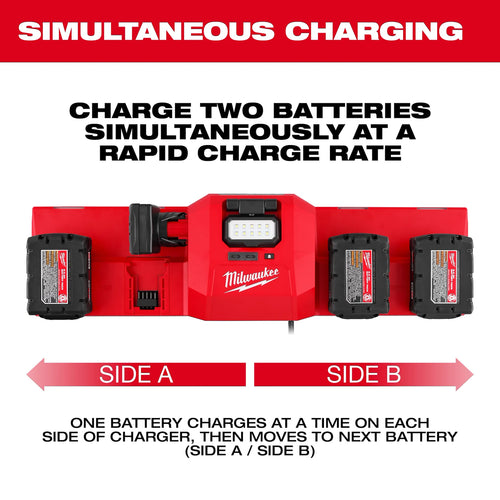 Milwaukee M18™ and M12™ Gangbox Rapid Charger