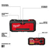 Milwaukee 3642-21 M12™ Green 360° 3-Plane Laser w/Automatic Alignment & Receiver