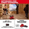 Milwaukee M18™ & M12™ Four Bay Simultaneous Super Charger w/ PACKOUT™ Compatibility