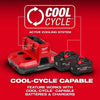Milwaukee M18™ & M12™ Four Bay Simultaneous Super Charger w/ PACKOUT™ Compatibility