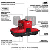 Milwaukee M18™ & M12™ Four Bay Simultaneous Super Charger w/ PACKOUT™ Compatibility