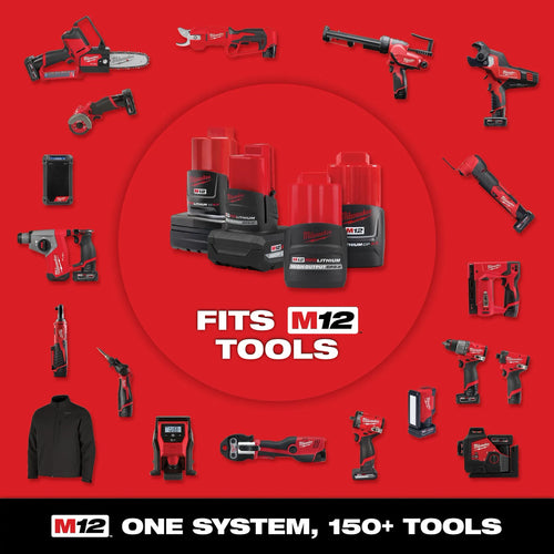 Milwaukee M12 FUEL™ 1/2 Extended Reach Ratchet