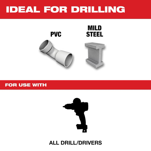 Milwaukee 6PC Step Drill Bit Set