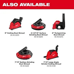Milwaukee 5 Cutting Dust Shroud