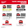 Milwaukee 35ft STUD™ Tape Measure with Engineer's Scale