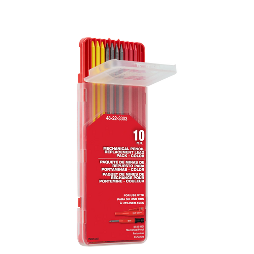 Milwaukee Mechanical Pencil Replacement Lead – Color