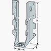 Face Mount Joist Hanger Z-Max Double